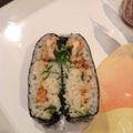 クックOFB440☆'s cooksnap of when they made 鶏のひつまぶし風おにぎらず.