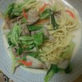 aami♪'s cooksnap of when they made 粉末ちゃんぽんスープが豚骨風に☆.