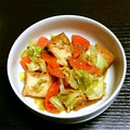 まあけんぷ's cooksnap of when they made 厚揚げと人参の甘味噌炒め.