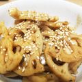 Ken-Z's cooksnap of when they made 蓮根のきんぴら♪.