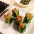 ザックmama's cooksnap of when they made 速攻おつまみ๑ピリ辛納豆きゅうり๑.