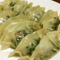 ままる2号's cooksnap of when they made ほうれん草ベーコンチーズガーリック餃子.