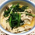 やまだみん's cooksnap of when they made 豚肉と春菊のポン酢さっと煮.