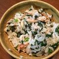 yuki1108's cooksnap of when they made 塩サバと春菊の混ぜご飯.