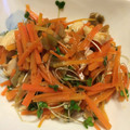 ちま46's cooksnap of when they made 人参とささみのザーサイ和え.