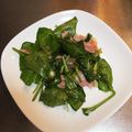 ラクラクダ's cooksnap of when they made サラダほうれん草ベーコンサラダ♡.