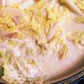 myk818's cooksnap of when they made 豚バラ肉と白菜のミルフィーユ鍋☆豆乳で！.