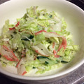 オケー's cooksnap of when they made キャベツとカニカマのからしマヨ和えサラダ.