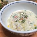 kayac's cooksnap of when they made 簡単♪野菜たっぷりチャウダー.