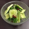 かおぽんぽこりん's cooksnap of when they made 簡単おつまみ☆ピリ辛ごまきゅうり.