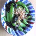 まなっこパティ's cooksnap of when they made 簡単♡スナップえんどうの海苔和え.