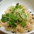 chou*'s cooksnap of when they made 料亭みたいな鯛茶漬け.