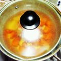 ののっく's cooksnap of when they made 【20分】出汁じんわり＊人参とカブの煮物.