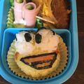 tarachanko's cooksnap of when they made ど根性☆ピョン吉☆キャラ弁.