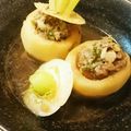 nellne's cooksnap of when they made 旨し！かぶの肉詰めあんかけ煮.