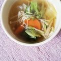 しえな0828's cooksnap of when they made 野菜たくさん中華風燃焼スープ.