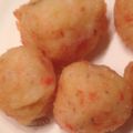 ポテト☆ヘッド's cooksnap of when they made 鮭フレークとじゃかいものモチモチ揚げ.