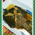 ちぃ♪１０１'s cooksnap of when they made 超簡単！かれいの煮付け（ついでに大根も）.
