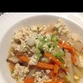 nobumuu's cooksnap of when they made 崩し豆腐と根菜に味が滲みてる冬煮物.