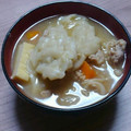 マディまま's cooksnap of when they made すいとん入り☆田舎風とり汁.