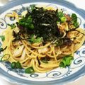 akino26's cooksnap of when they made 簡単☆鰯と春菊のパスタ.