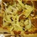 由芽15's cooksnap of when they made 秋の味覚☆チーズたっぷり♩和風節約ピザ.