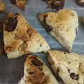 もちっこ橙色's cooksnap of when they made ☆簡単☆チョコと胡桃のスコーン.