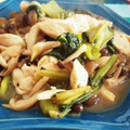 ほし太郎's cooksnap of when they made 栄養満点！鶏ささみと青梗菜の中華炒め.