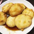 柚梨佳's cooksnap of when they made モッチモチ♡みたらしおからもち.