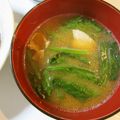 sanychang's cooksnap of when they made 簡単☆豚バラとほうれん草のお味噌汁.