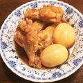 無添加くんの母's cooksnap of when they made フライパン１つで♪手羽元と玉子の煮物.