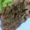 しゃとちゃん's cooksnap of when they made おかかたっぷり 豚薄切り肉 甘辛炒め.
