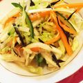 kazuppe♡'s cooksnap of when they made 何でも千切りサラダ【学校給食】.