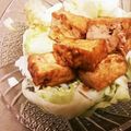 りょうびん's cooksnap of when they made 厚揚げの甘辛ステーキ.