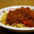 haruku221's cooksnap of when they made ミートソース.