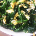 ぷぎぷぎブタ's cooksnap of when they made ほうれん草と卵の炒めもの.