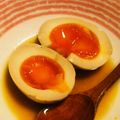 南野鳩三郎's cooksnap of when they made ラーメン屋さんの☆とろり黄身の煮卵（味玉.