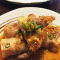 さえたんはるくん's cooksnap of when they made ★厚揚げの豚肉巻き　薬味ソース★.