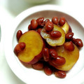 賢くんママ's cooksnap of when they made さつま芋と金時豆の煮物.