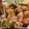 つきあやこ's cooksnap of when they made 再現居酒屋メニュー レタス豚串焼き.