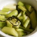 あもんあもん's cooksnap of when they made あっという間に出来る「セロリの浅漬け」.