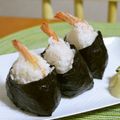taruママ's cooksnap of when they made 名古屋名物　えびの天むす　.