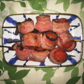 もぐもぐぱんだ's cooksnap of when they made 簡単！おつまみ！トマトとベーコンの串焼き.