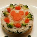 ルイユイ♡mom's cooksnap of when they made デコレーション風ごはん♪☆離乳食.