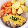 ◯みえ's cooksnap of when they made 豚ヒレ肉のソテー❀オレンジクリームソース.