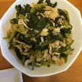 a0imama♡'s cooksnap of when they made クセになる！？　小松菜とミンチの煮浸し.