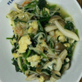 KEi615's cooksnap of when they made ほうれん草と卵の炒め物.