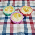 ケアベア★'s cooksnap of when they made 今が旬♡りんごとさつまいもの蒸しパン.
