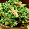 もりはん's cooksnap of when they made ❁さつまあげと大根の葉ゴマラー炒め❁.