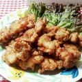 ねっちゃんっ's cooksnap of when they made 鶏胸肉で〜簡単から揚げ.